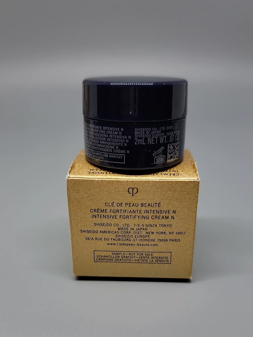 Cle De Peau 4 pc. Luxury Skincare Travel Size Samples -- Serum & Creams